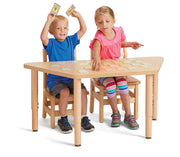 Jonti-Craft® Purpose+ Trapezoid Table - 21" x 45"