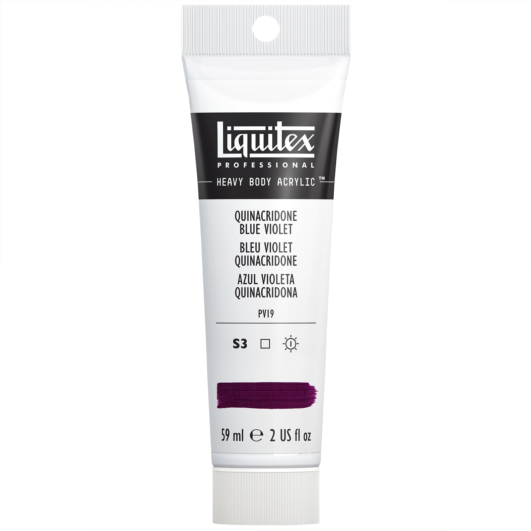 HB 59ml tube - Quinacridone Blue Violet