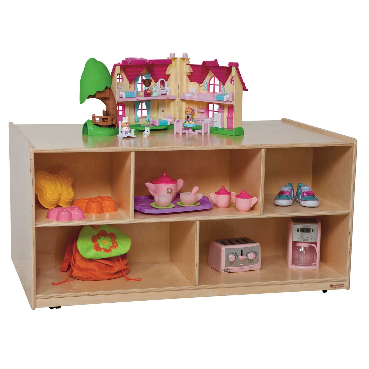 23-1/2"H Double Storage Island