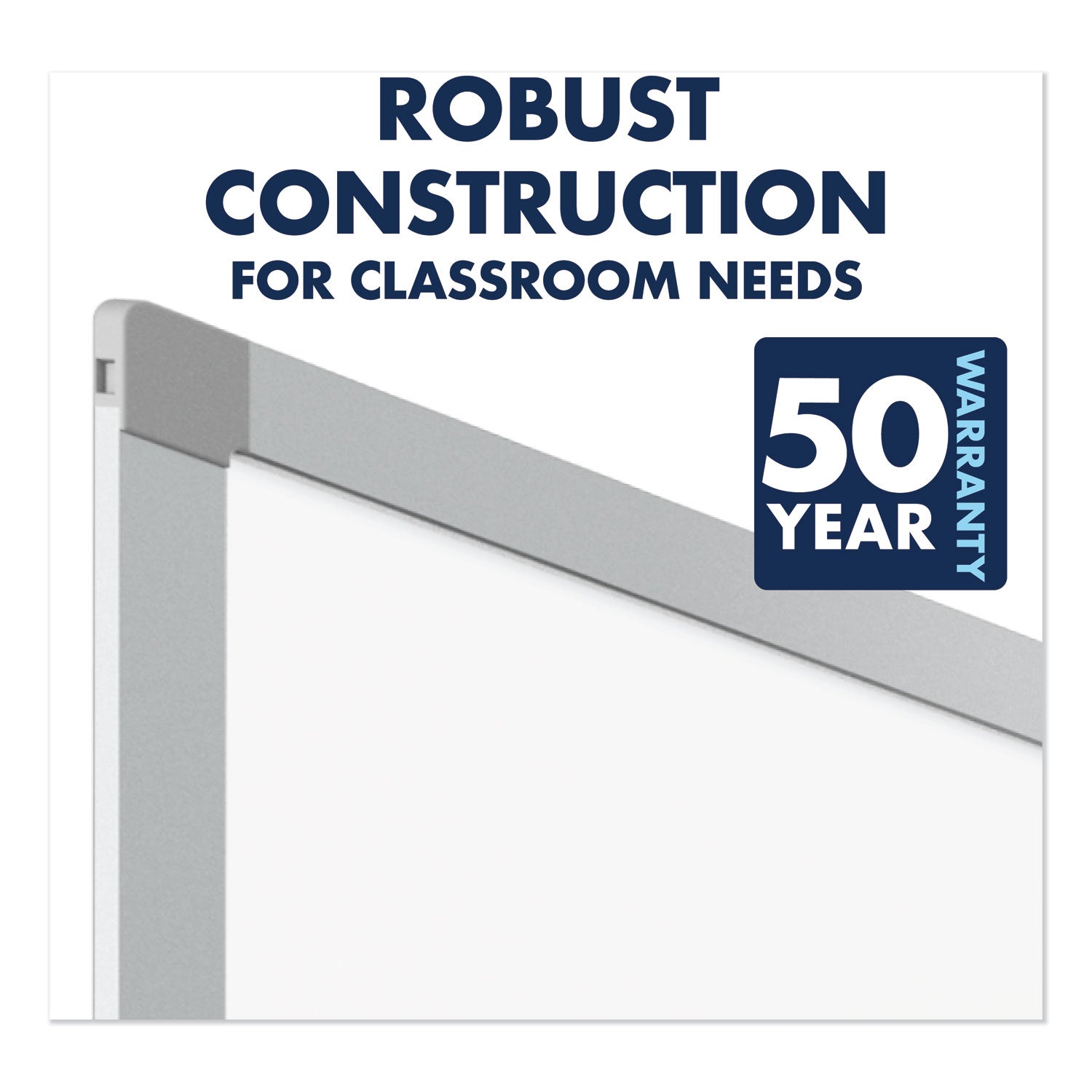 Quartet Porcelain Magenetic Whiteboard - 72" (6 ft) Width x 48" (4 ft) Height - White Porcelain Surface - Silver Aluminum Frame - Horizontal - Magnetic - 1 Each