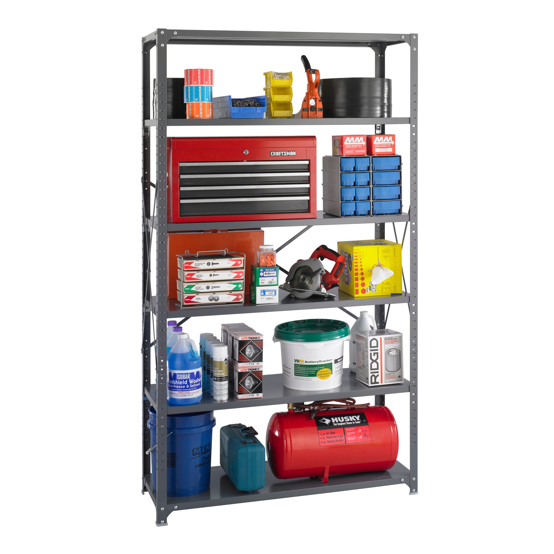 Shelving Steel Ind 18 X 48