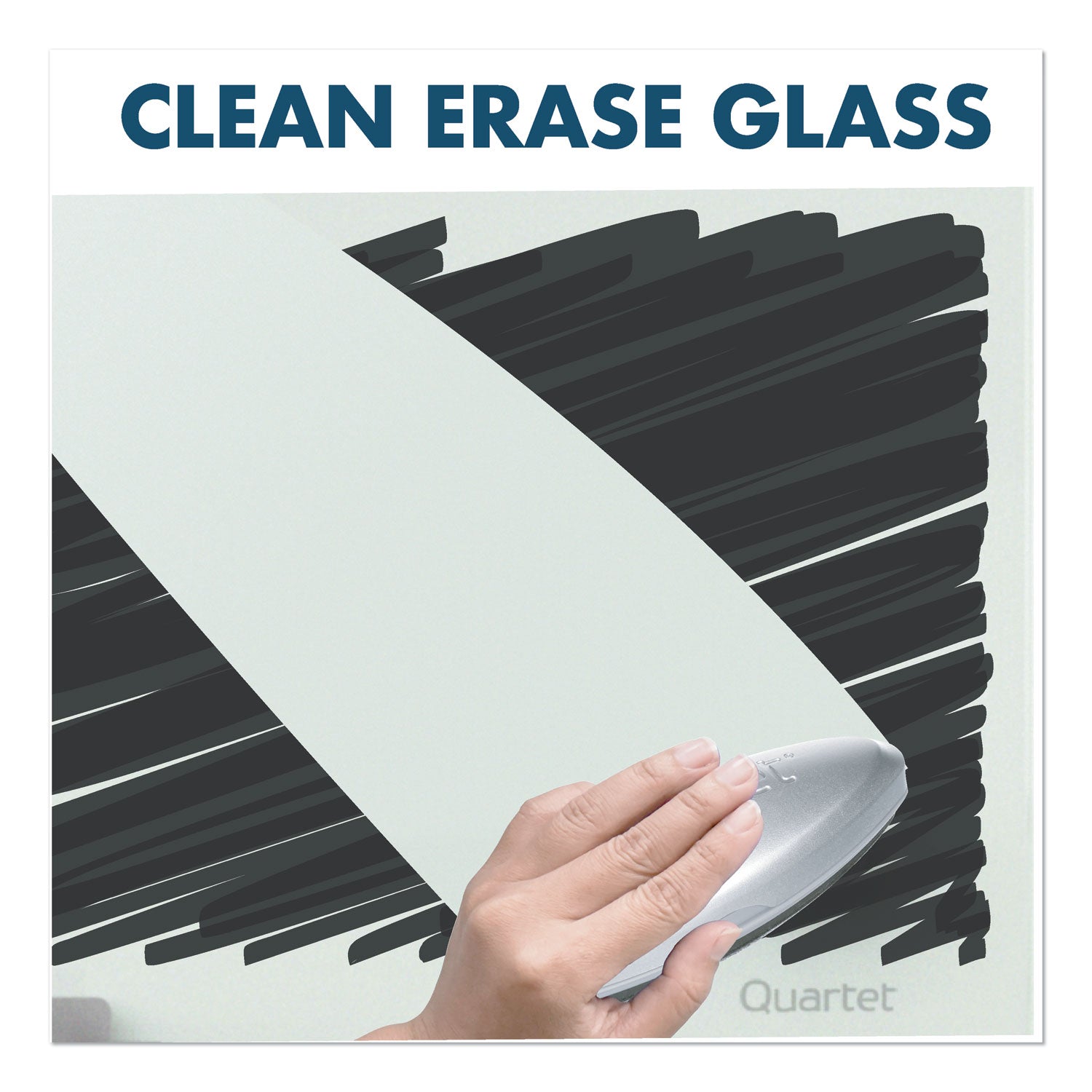 30" (2.5 ft) Width x 18" (1.5 ft) Height - White Tempered Glass Surface - Rectangle - Horizontal/Vertical - Magnetic - 1