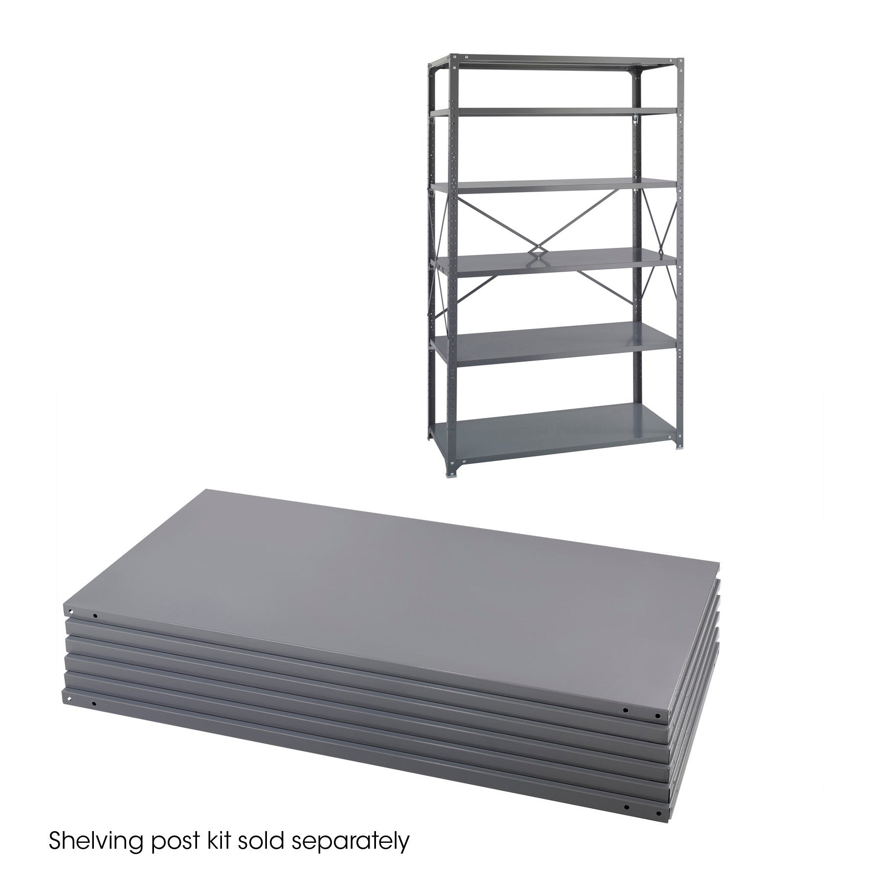 Shelving Steel Ind 24 X 48