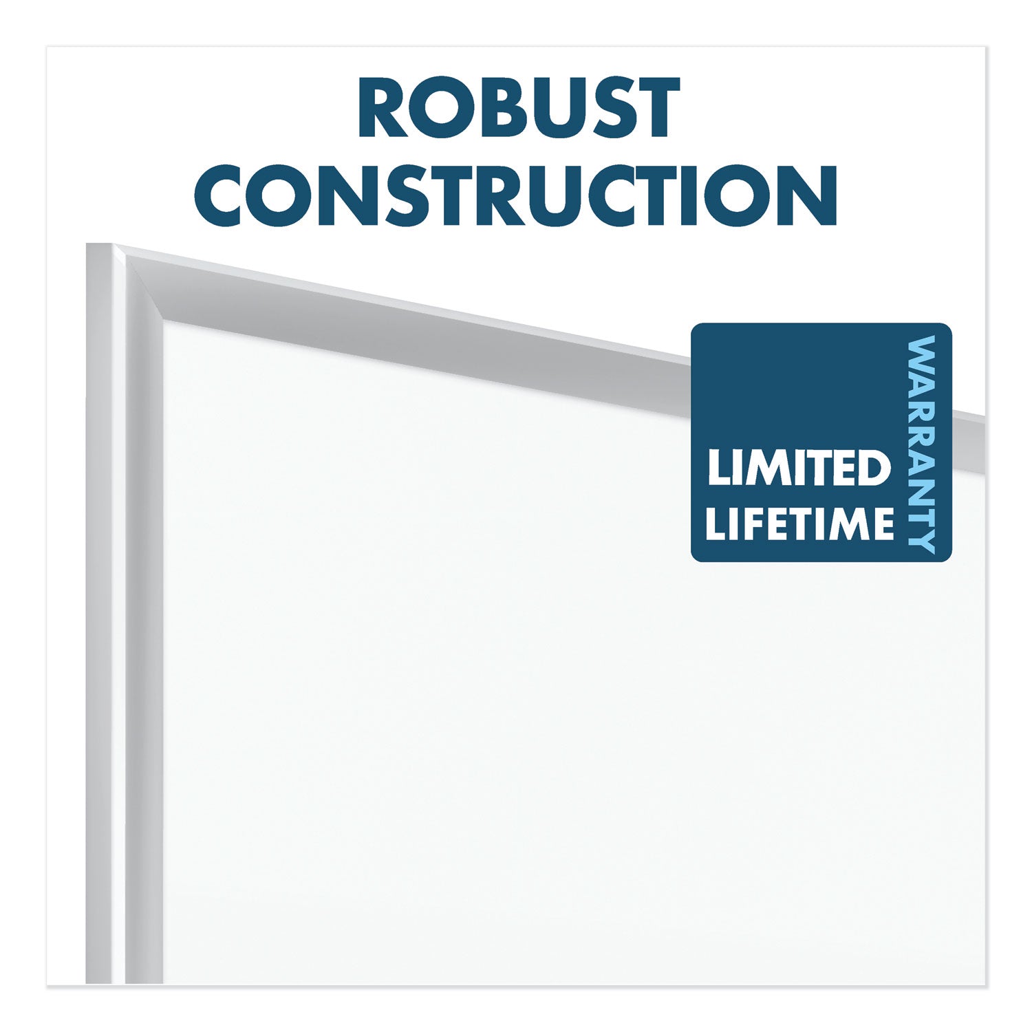 Quartet Classic Premium Porcelain Magnetic Board, 96" x 48", White Surface, Silver Aluminum Frame, Rectangle, Horizontal/Vertical Orientation, Magnetic, 1 Each