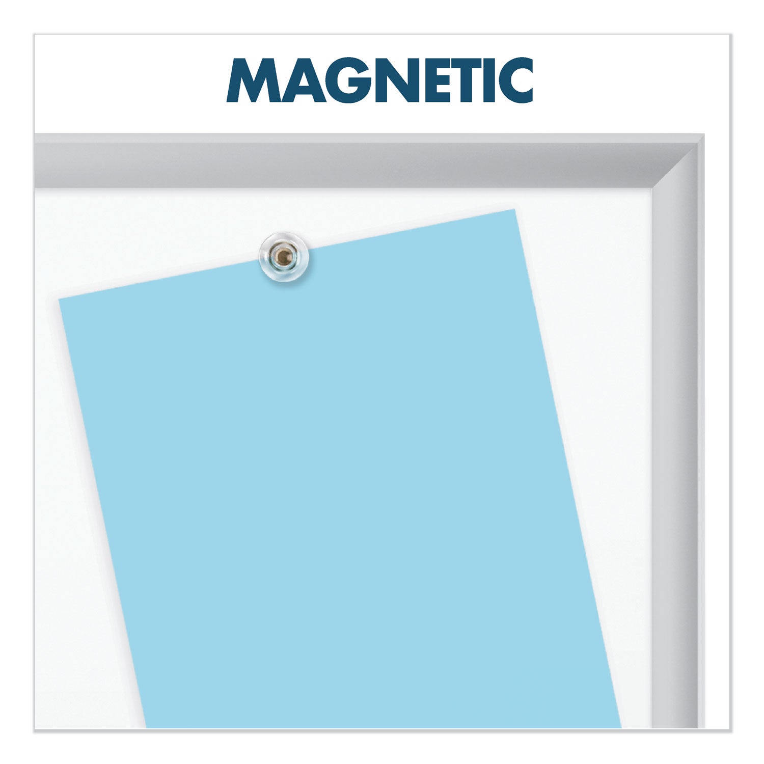 Quartet Classic Premium Porcelain Magnetic Board, 48" x 36", White Surface, Silver Aluminum Frame, Rectangle, Horizontal/Vertical Orientation, Magnetic, 1 Each