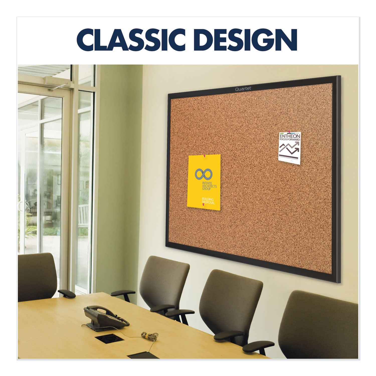Quartet Classic Series Bulletin Board
