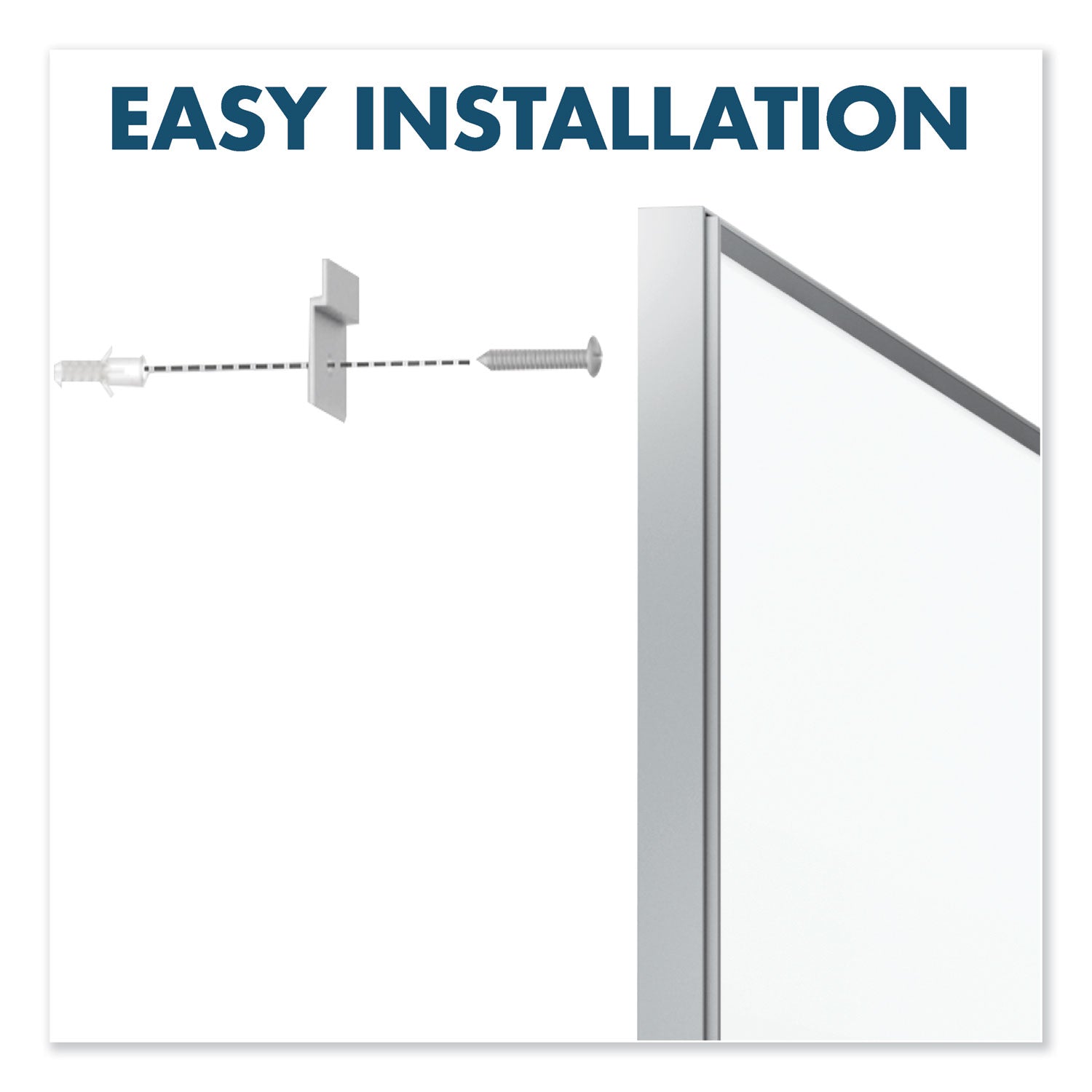 Quartet Fusion Nano-Clean Magnetic Dry-Erase Board - 72" (6 ft) Width x 48" (4 ft) Height - White Surface - Silver Aluminum Frame - Horizontal/Vertical - Magnetic - 1 Each