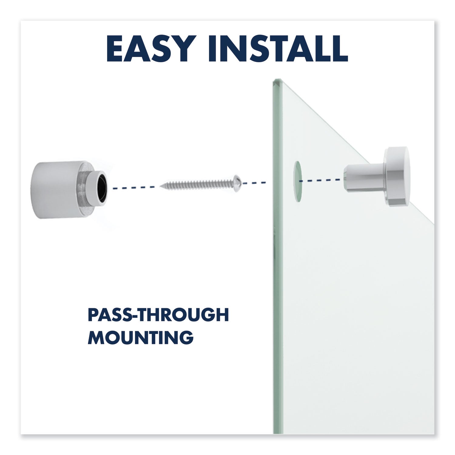 72" (6 ft) Width x 48" (4 ft) Height - White Tempered Glass Surface - White Frame - Horizontal/Vertical - Magnetic - 1 Each
