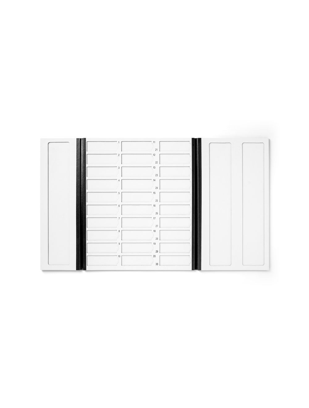 United Scientific® 30-Place Slide Tray, Cardboard