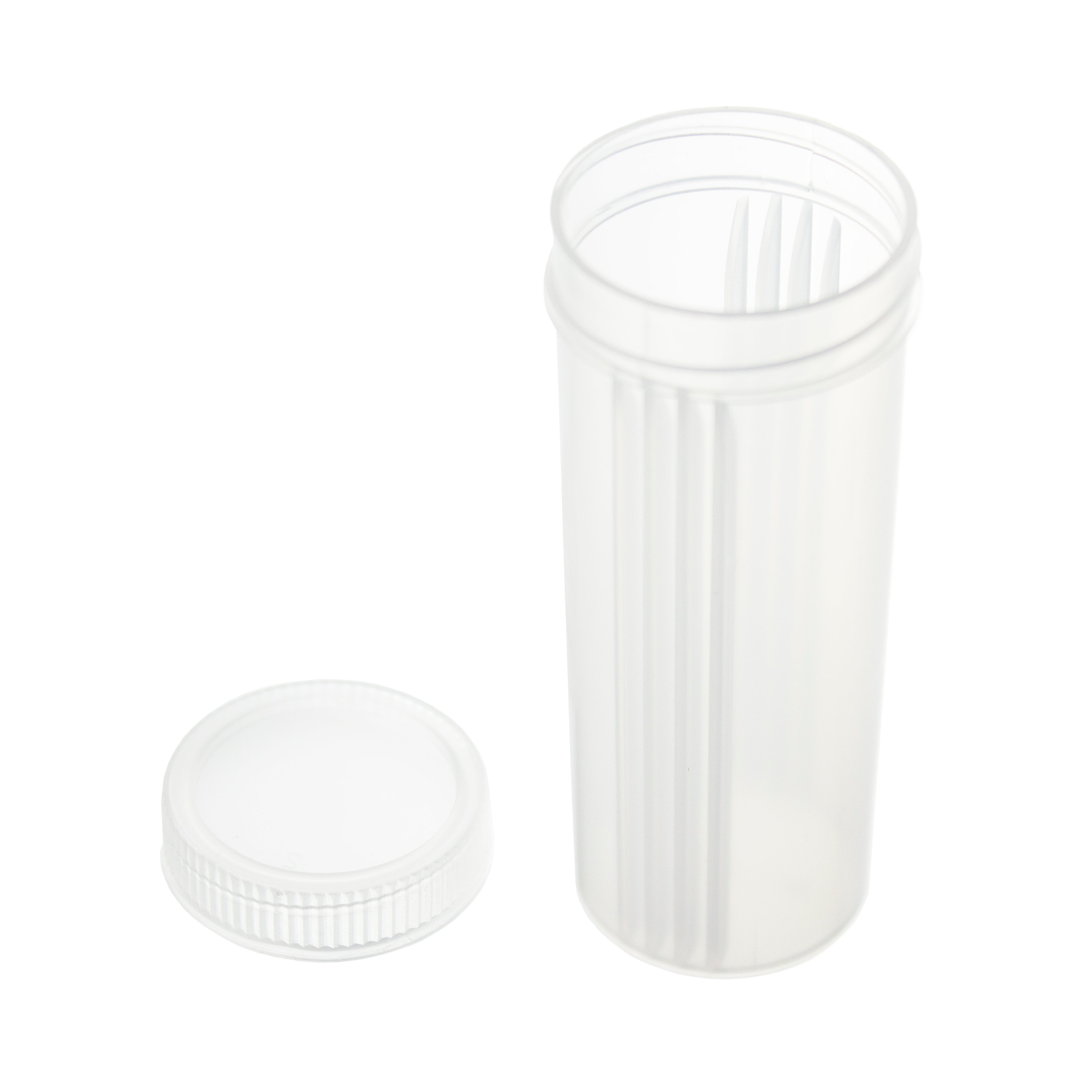 United Scientific® 3-Place Slide Mailer with Screw Cap, PP, Neutral, Pk/100, comes with 100