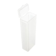 United Scientific® 5-Place Slide Mailer with Hinge Cap, PP, Neutral, Pk/100, comes with 100
