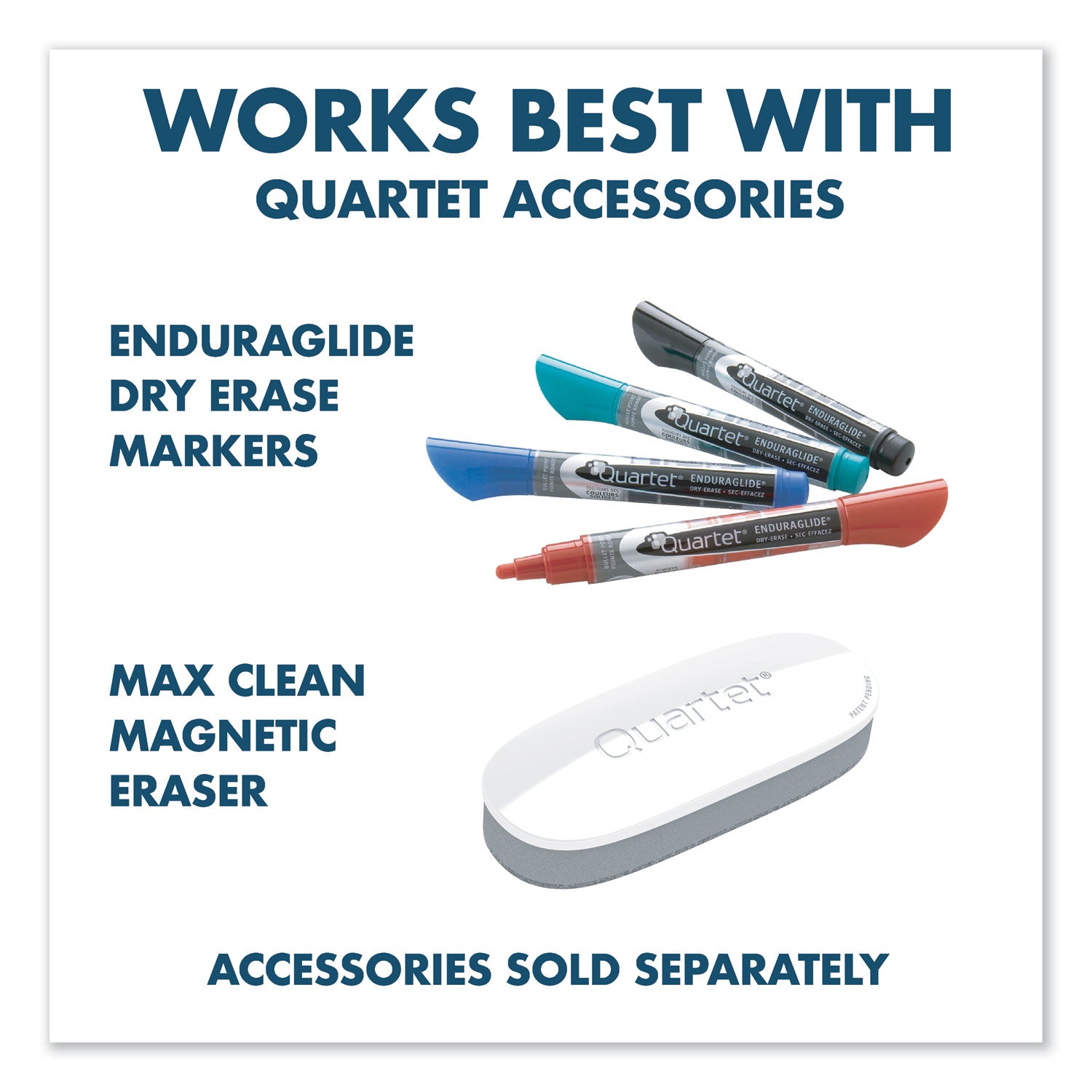 Quartet Fusion Nano-Clean Magnetic Dry-Erase Board - 48" (4 ft) Width x 36" (3 ft) Height - White Surface - Black Aluminum Frame - Horizontal/Vertical - Magnetic - 1 Each