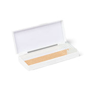 United Scientific® 50-Place Microscope Slide Box, ABS, White