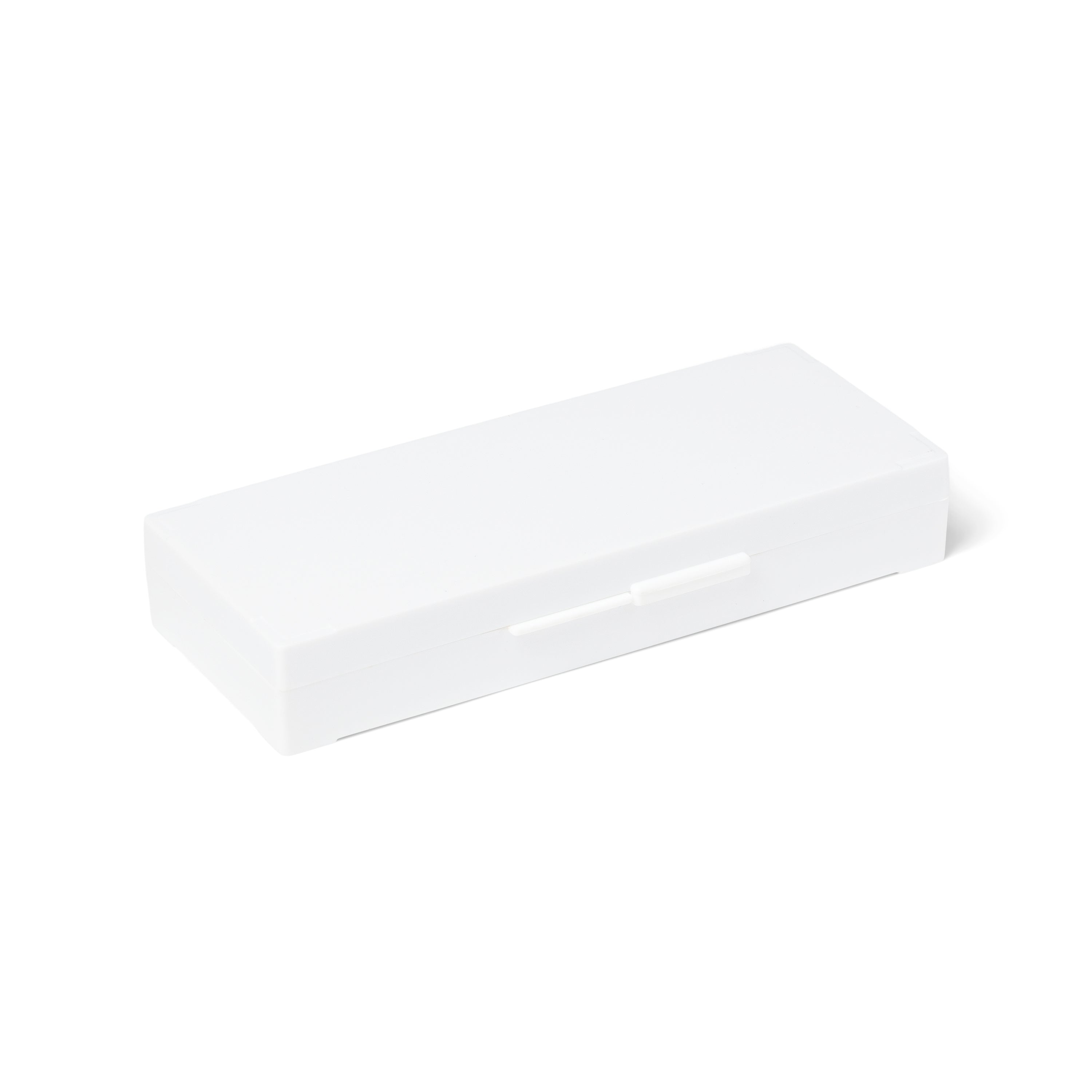 United Scientific® 50-Place Microscope Slide Box, ABS, White
