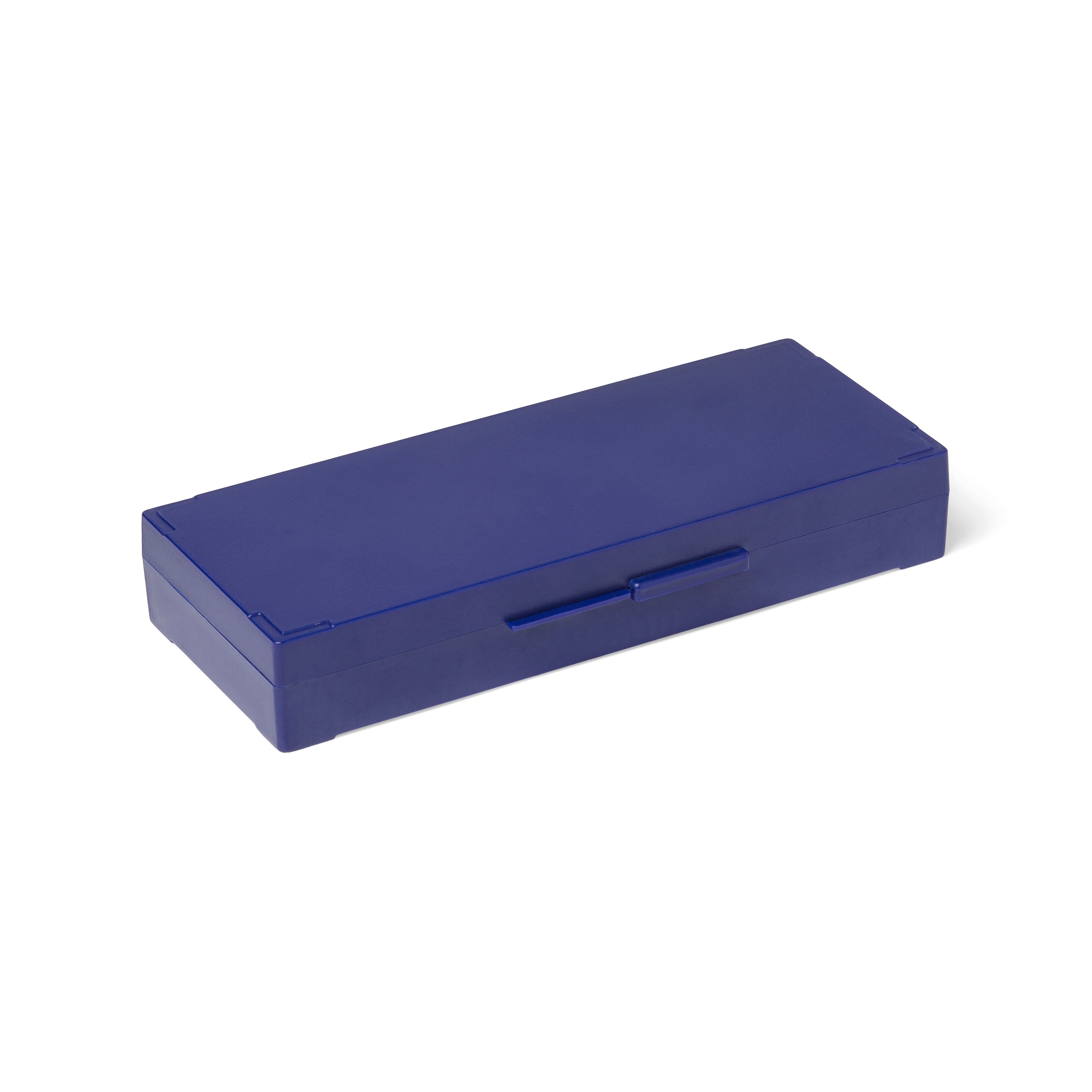 United Scientific® 50-Place Microscope Slide Box, ABS, Blue