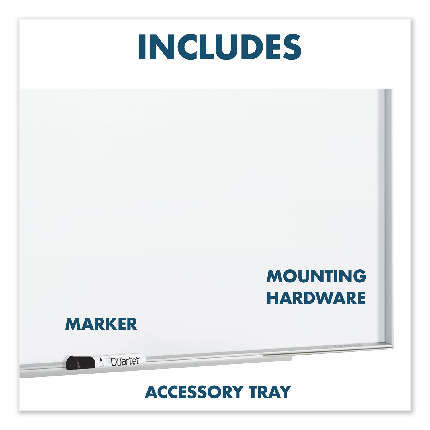 Quartet Fusion Nano-Clean Magnetic Dry-Erase Board - 96" (8 ft) Width x 48" (4 ft) Height - White Surface - Silver Aluminum Frame - Horizontal/Vertical - Magnetic - 1 Each