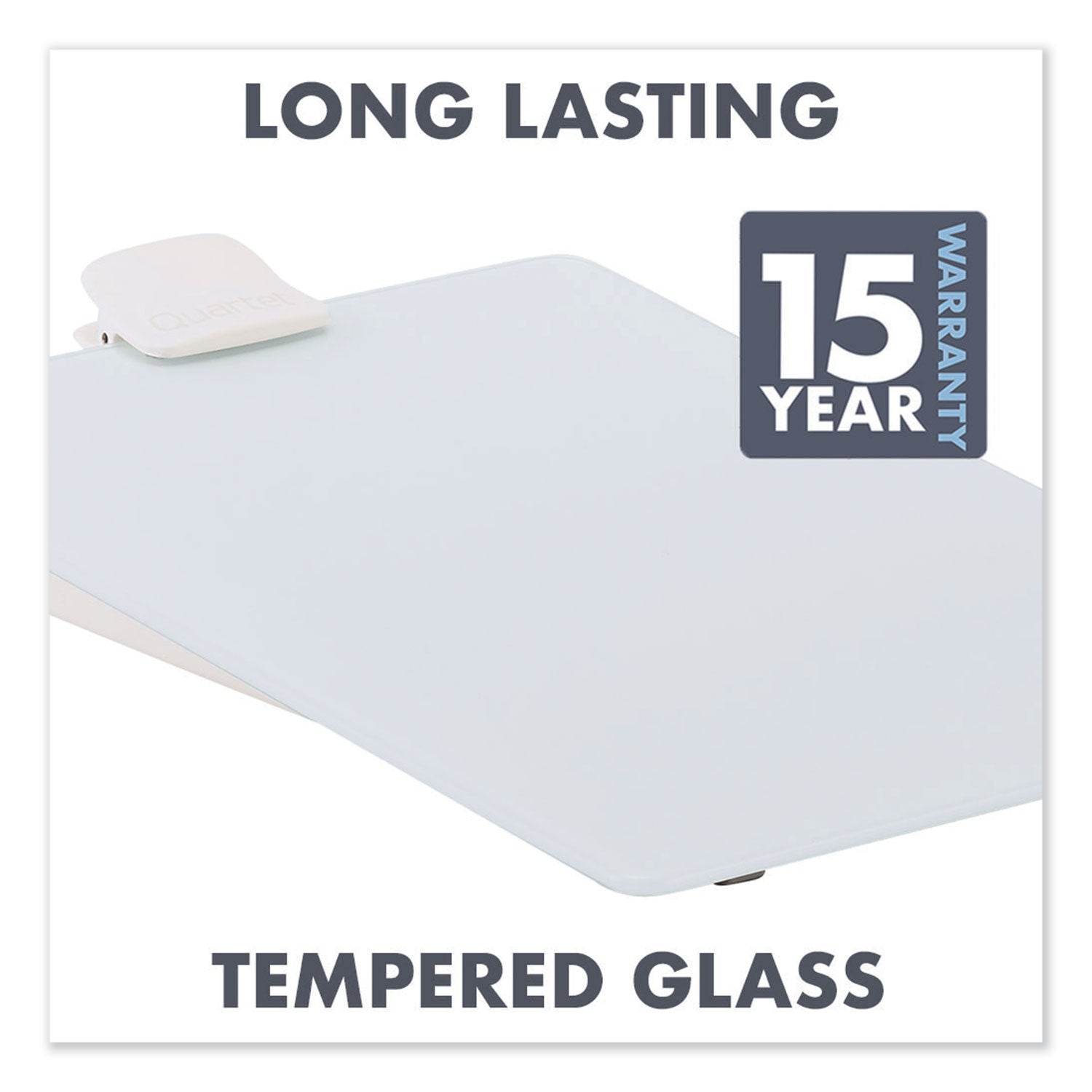 9" (0.8 ft) Width x 11" (0.9 ft) Height - White Glass Surface - Rectangle - Horizontal/Vertical - Magnetic - 1 Each