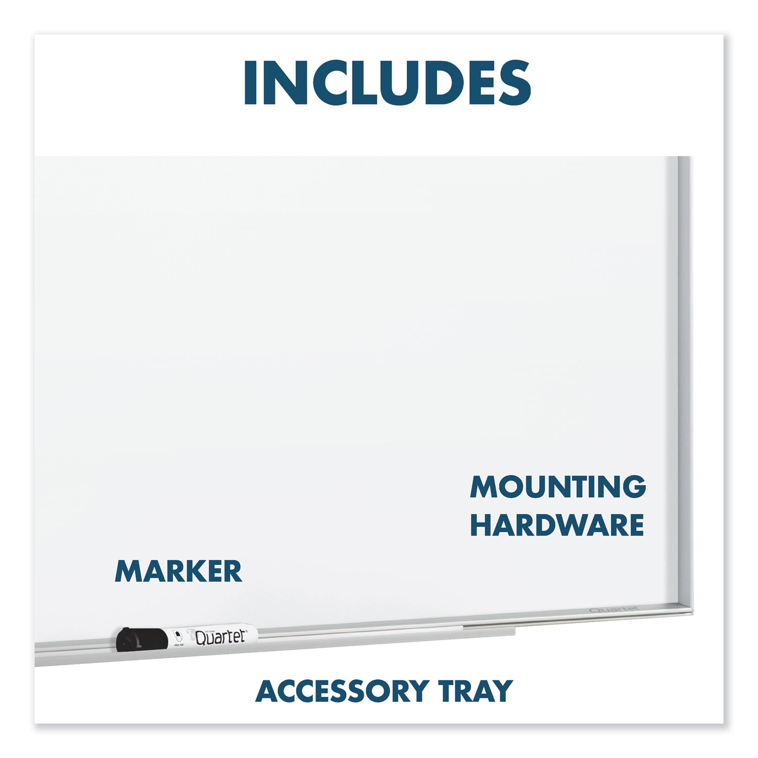Quartet Fusion Nano-Clean Magnetic Dry-Erase Board - 72" (6 ft) Width x 48" (4 ft) Height - White Surface - Silver Aluminum Frame - Horizontal/Vertical - Magnetic - 1 Each
