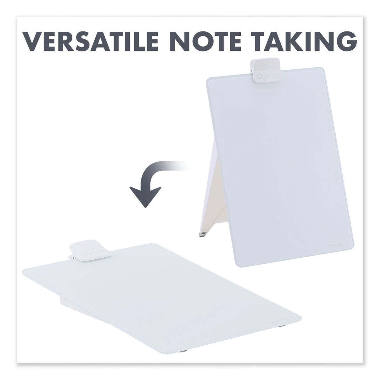 9" (0.8 ft) Width x 11" (0.9 ft) Height - White Glass Surface - Rectangle - Horizontal/Vertical - Magnetic - 1 Each
