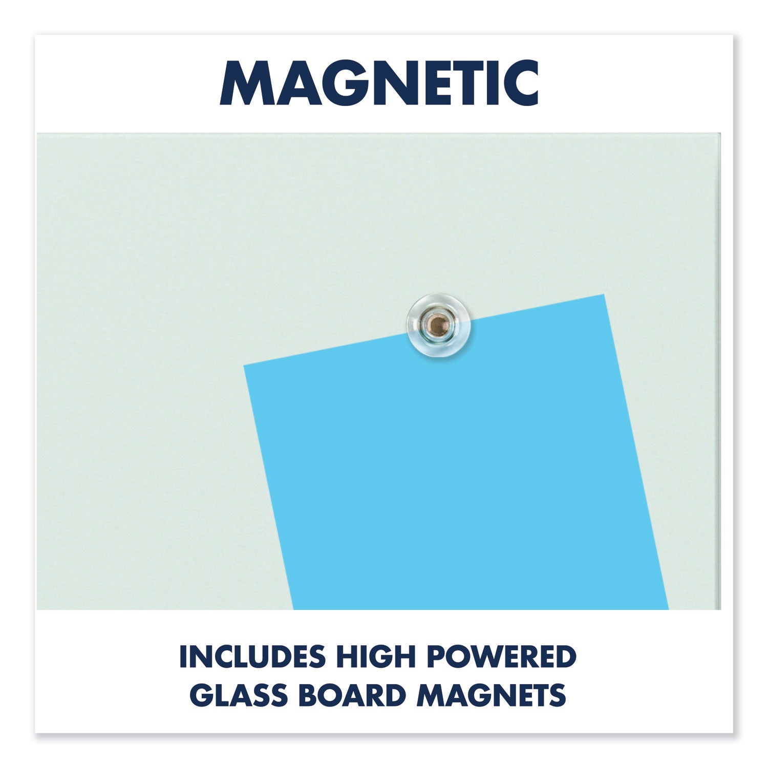 Quartet InvisaMount Magnetic Glass Dry-Erase Board, 85" x 48", White Tempered Glass, Horizontal, Magnetic, Frameless, Includes Marker Tray, Dry Erase Marker, and 2 Magnets, 1 Each