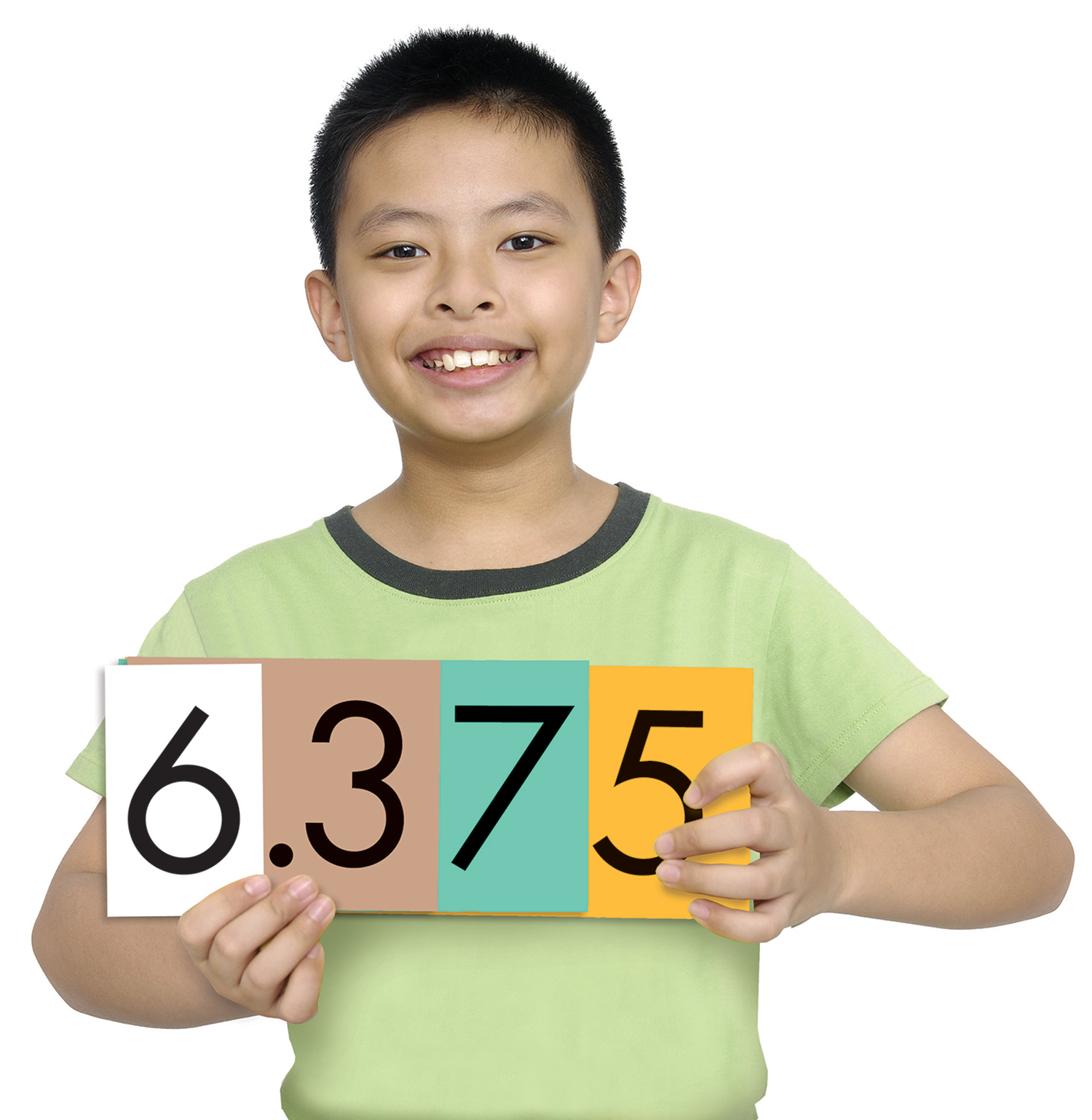 Sensational Math™ Place Value Cards: 4-Value Decimals to Whole Numbers