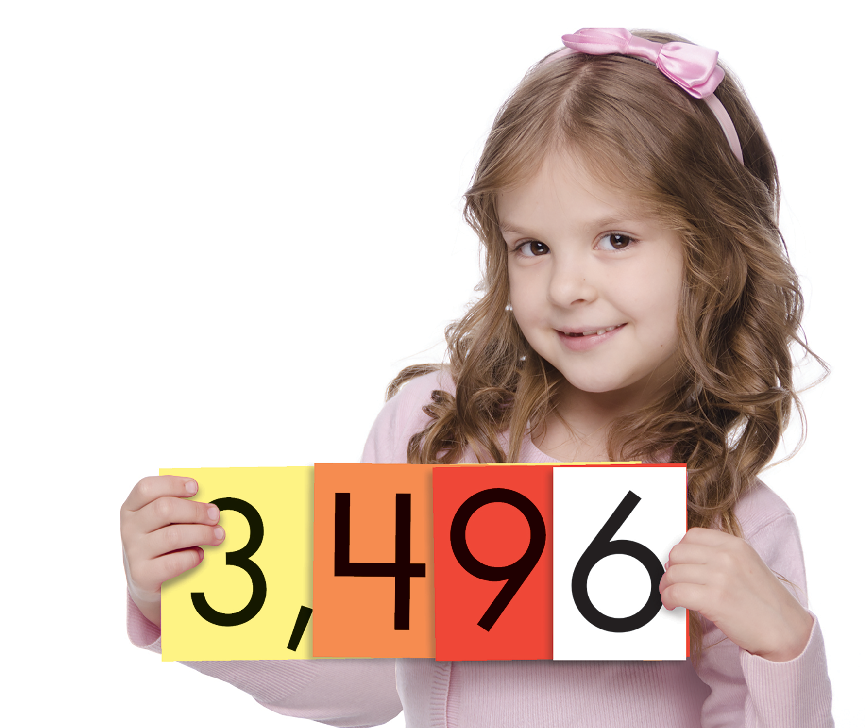 Sensational Math™ Place Value Cards: 4-Value Whole Numbers