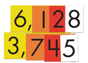 Sensational Math™ Place Value Cards: 4-Value Whole Numbers (12-Pack)