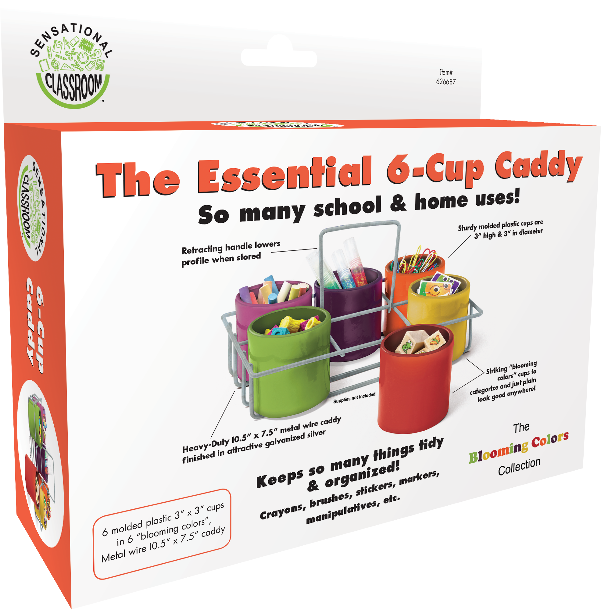 Sensational Classroom™ 6-Cup Caddy