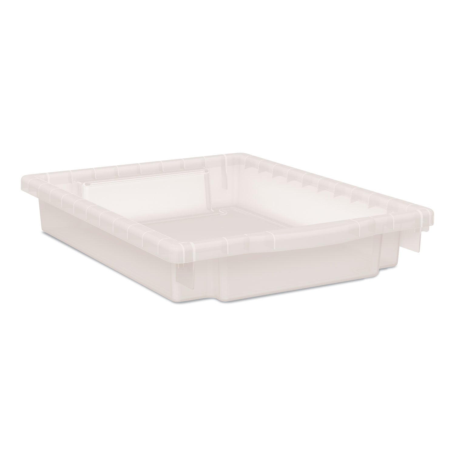 HON Flagship Storage Tray Kit, Includes 2 Bins (3" Height) and 4 Rails, Translucent Handle, 1 Each