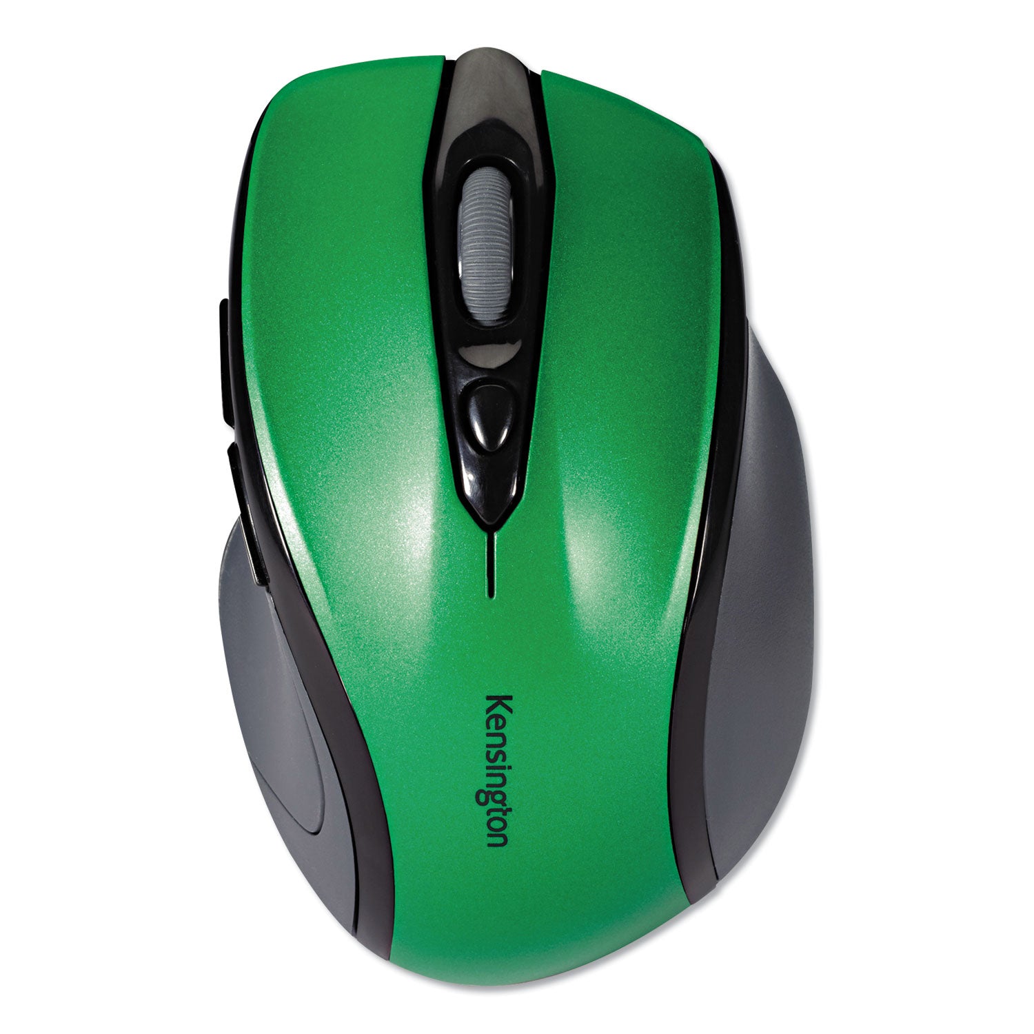 Kensington Pro Fit Mid-size Wireless Mouse - Optical - Wireless - Radio Frequency - 2.40 GHz - Emerald Green - USB - 1750 dpi - Scroll Wheel - Right-handed - 1