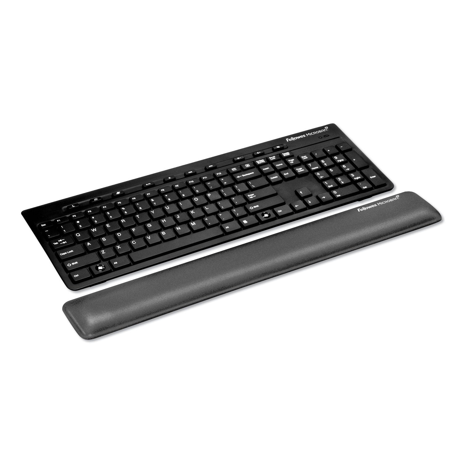 0.56" Height x 18.38" Width x 2.75" Depth - Graphite - Gel, Polyester - Wear Resistant, Tear Resistant - 1 Each