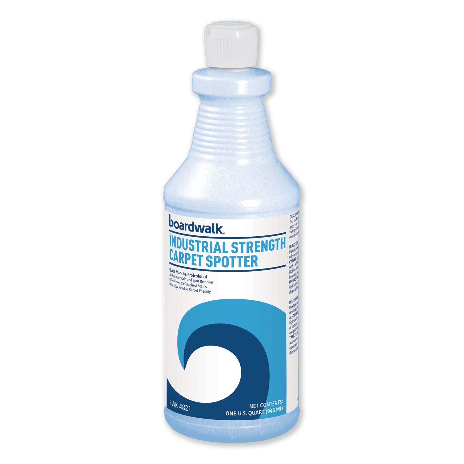 Industrial Strength Carpet Spotter, Unscented, 32 oz Bottle, 12/Carton