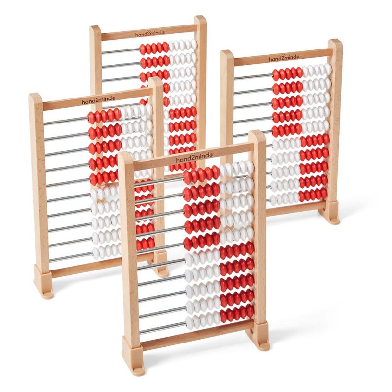 Rekenreks, Mini, 100-Bead, Wd Cls Set/25