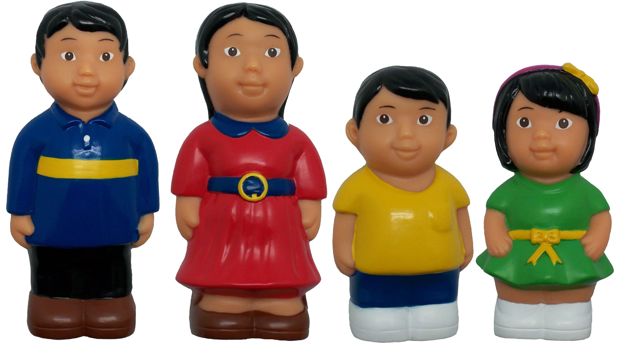 Asian Family, Set of 4