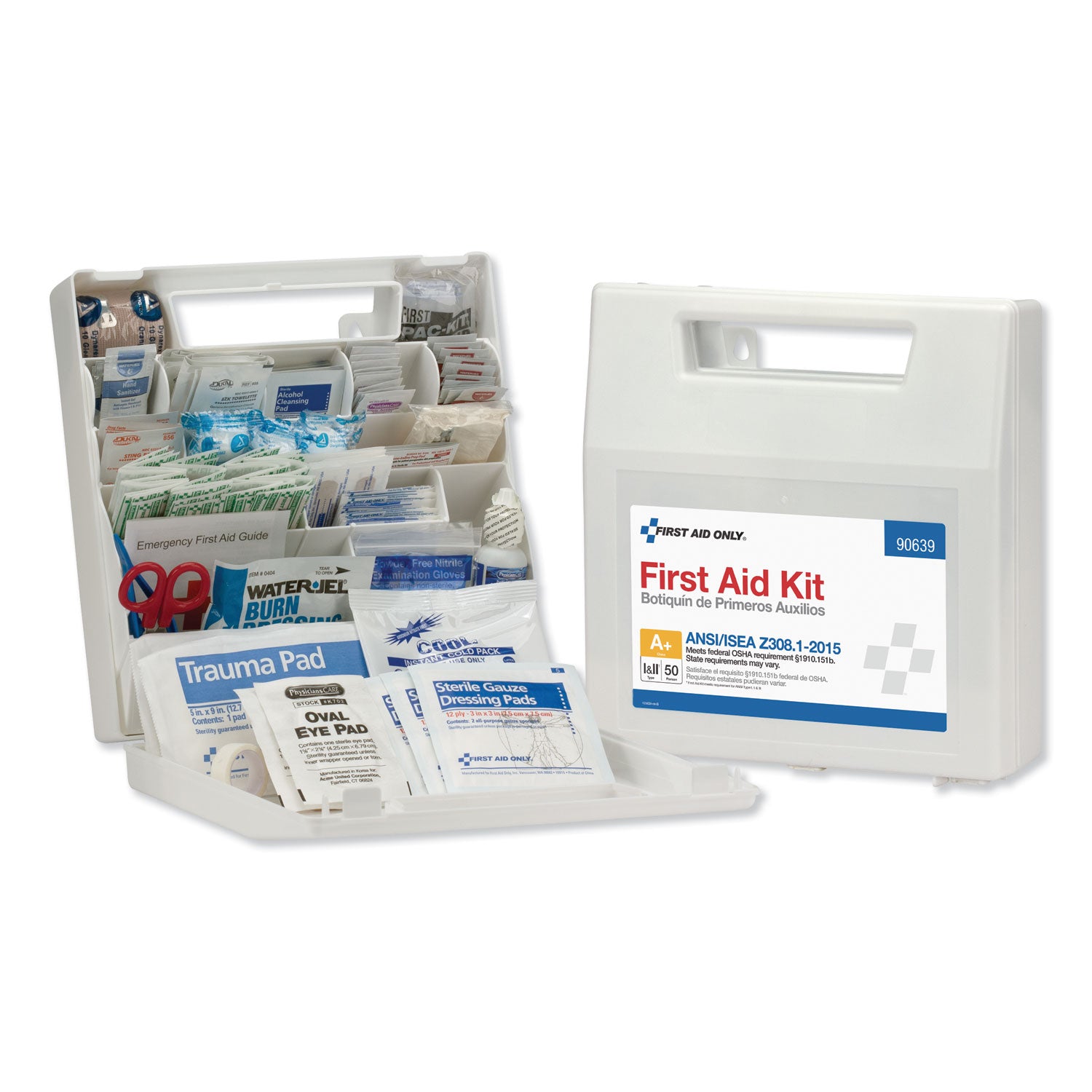 183 x Piece(s) For 50 x Individual(s) - 11" Height x 3" Width x 10.8" Length - Plastic Case - 1 Each