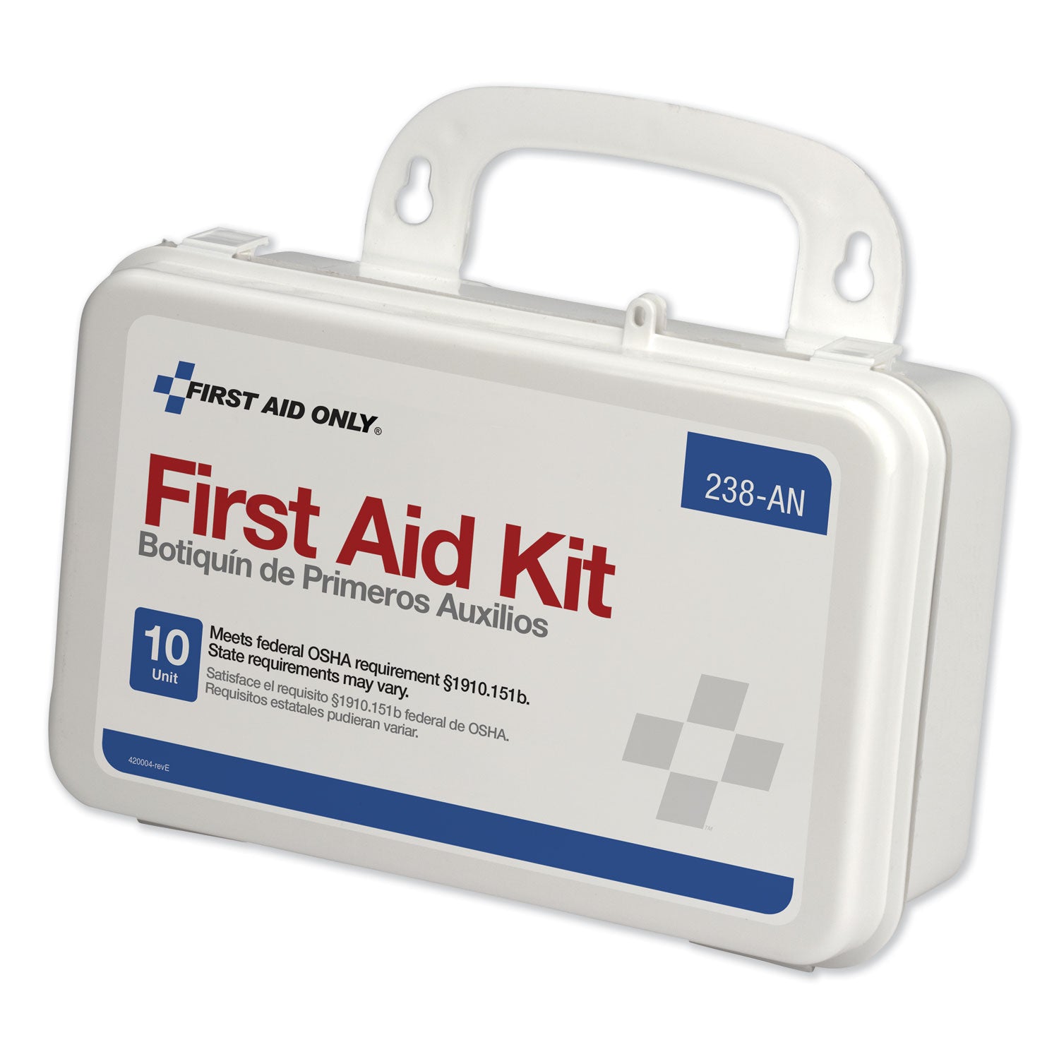 64 x Piece(s) - 4.6" Height x 7.7" Width x 2.4" Depth - Plastic Case - White - 1 Each
