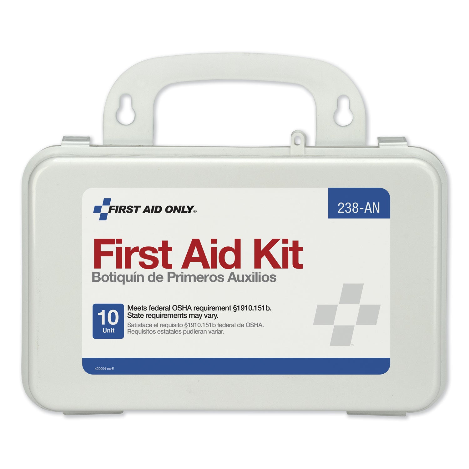 64 x Piece(s) - 4.6" Height x 7.7" Width x 2.4" Depth - Plastic Case - White - 1 Each