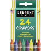 Sargent Art Crayons-24/Pkg