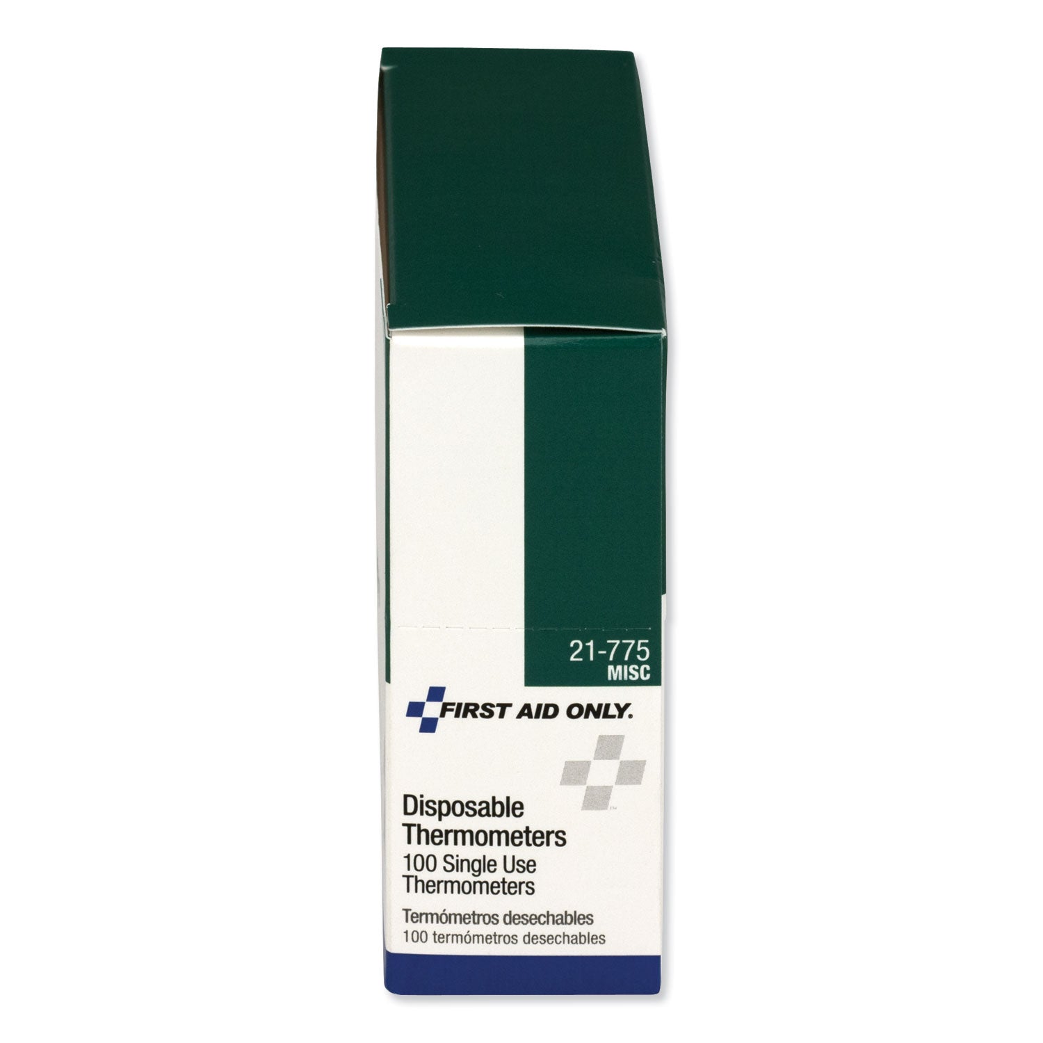 Disposable Forehead Thermometer, Dot-Matrix Phase Change,100/Box
