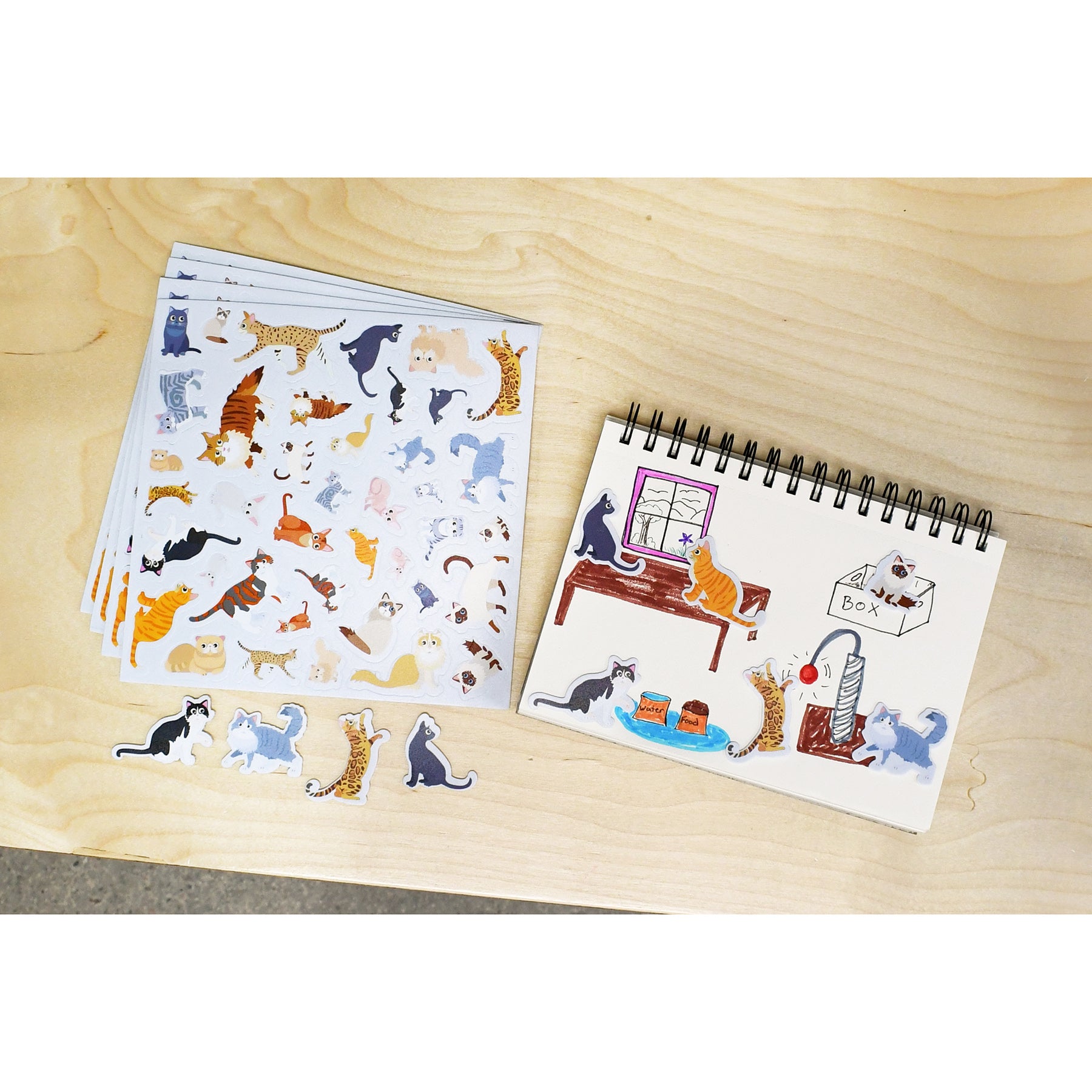 Foam Stickers - Cats