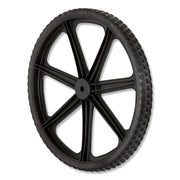 8" Diameter - Black - 1 Carton