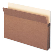 Smead Straight Tab Cut Legal Recycled File Pocket - 8 1/2" x 14" - 1 3/4" Expansion - Top Tab Location - 12.5 pt. - Redrope - Tear Resistant, Rounded Corner, Reinforced Gusset - 30% Recycled - 25 / Box
