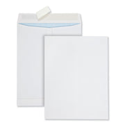Quality Park Redi Strip Security Mailing Envelopes - Multipurpose - #13 1/2 - 10" Width x 13" Length - Peel Strip - White - 1 Box