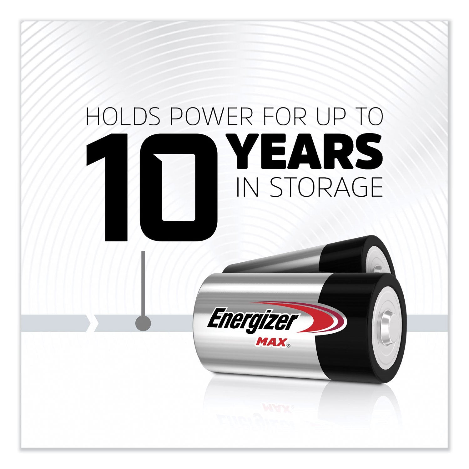 Energizer MAX Alkaline D Batteries - For Multipurpose - D - 1.5 V DC - 8 / Pack