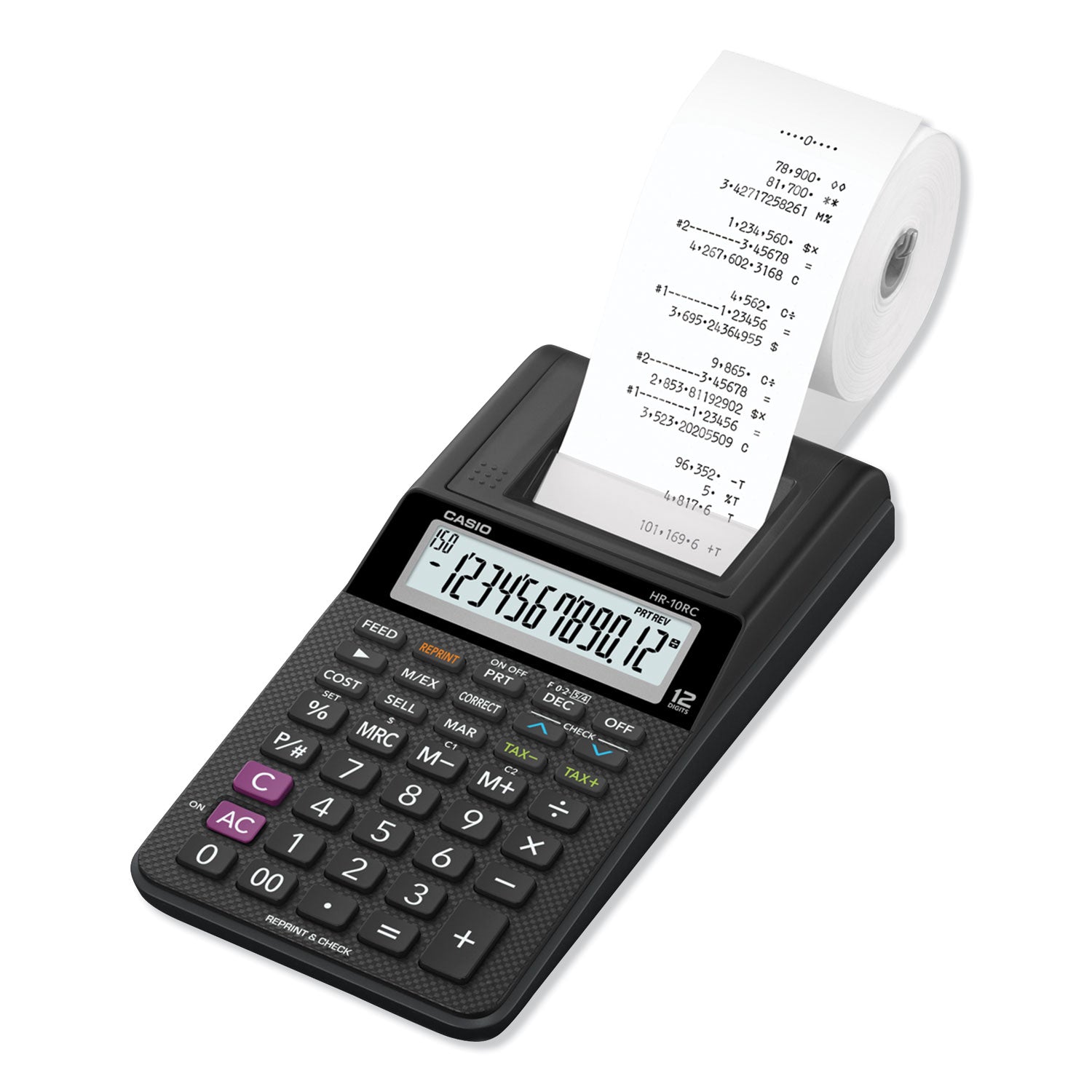 2 lps - Battery Powered, Portable Printing/Display - 12 Digits - Battery Powered - 1.7" Height x 4" Width x 8.2" Length - Handheld - 1 Each