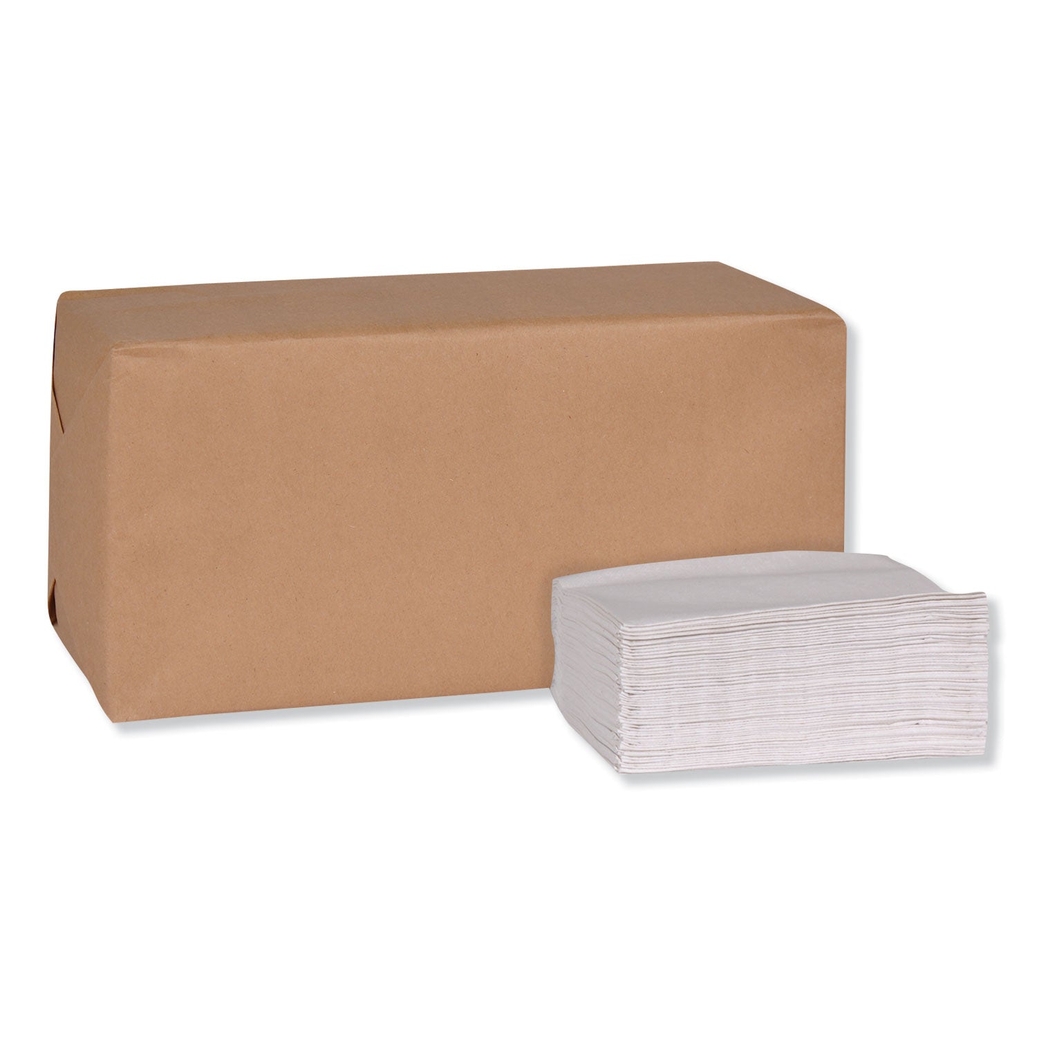 Universal Masterfold Dispenser Napkins, 1-Ply, 13" X 12", White, 6000/carton