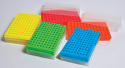 United Scientific® Reversible Racks For Microcentrifuge Tubes, Asst Colors, PP, comes with 5
