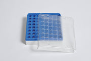 United Scientific® Microcentrifuge Tube Storage Box, For 1.5 mL Tubes, PC, comes with 4