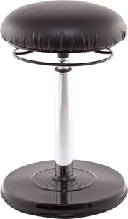 Kore Design™ Office PLUS Sit-Stand Adjustable Chair 21.5-32", Black