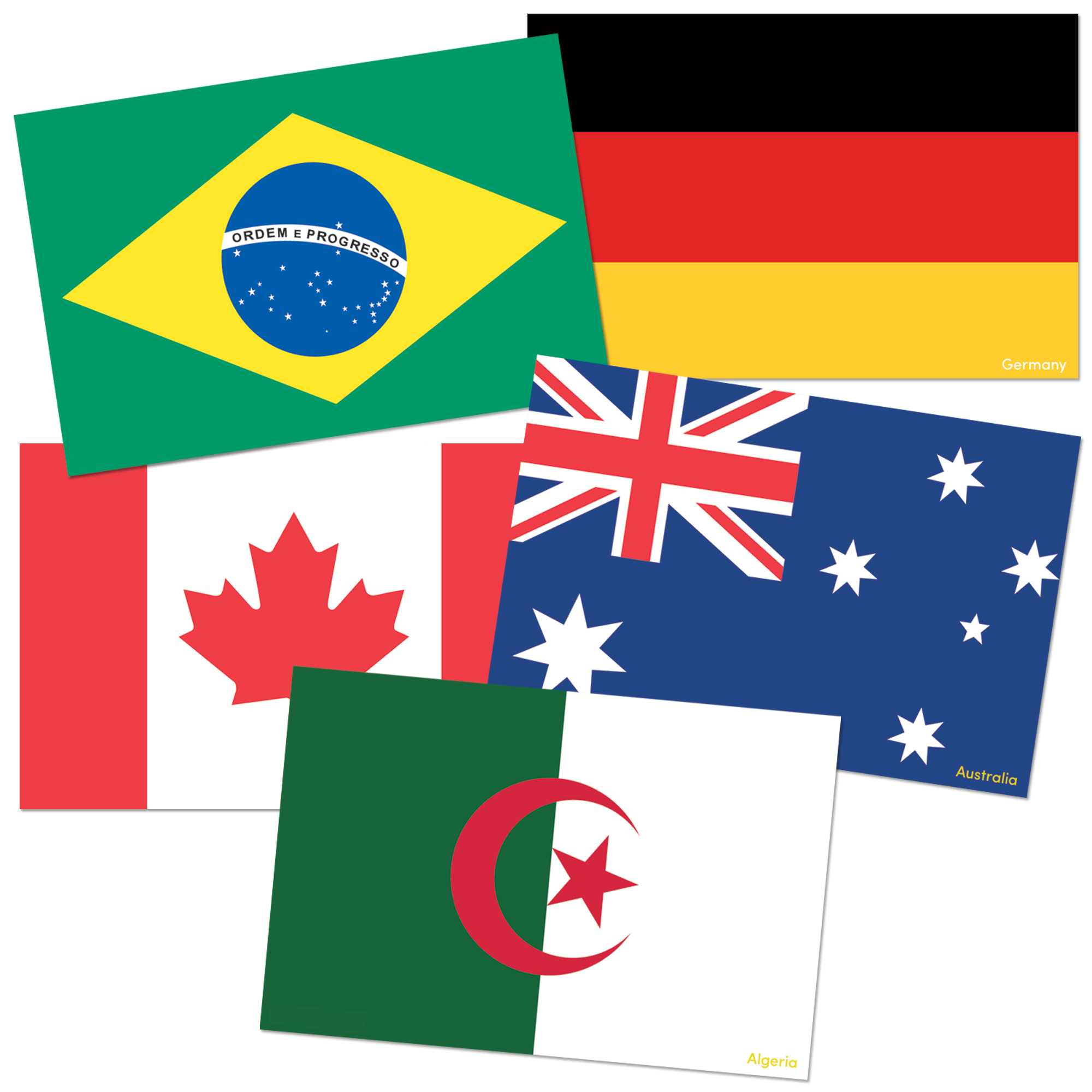 International Flags Accents